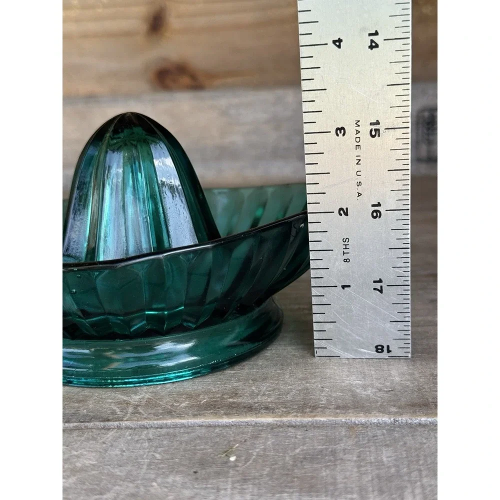 Vintage Jeanette Glass - Ultramarine Pattern Juicer, Depression Glass Juicer